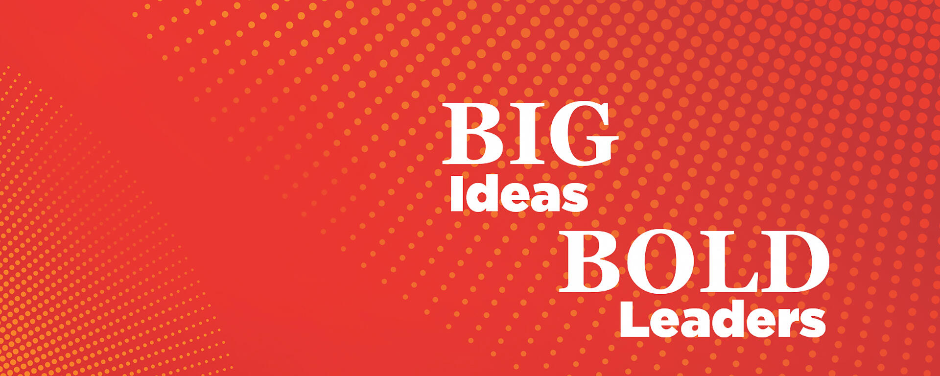 Big Ideas Bold Leaders